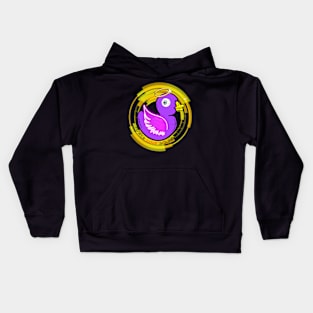 NEON DUCKY Kids Hoodie